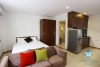 Good studio apartment for rent in Van Cao, Ba Dinh, Ha Noi